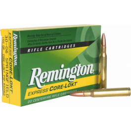 <em>Remington</em> Ammo R25062 Standard 25-06 Rem Core-Lokt PSP 100 GR - 20rd Box