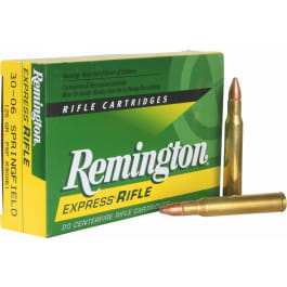 Remington Remington Ammunition R30061 Standard 30-06 125 GR Pointed Soft Point - 20rd Box