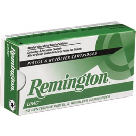 <em>Remington</em> Ammunition L357S1 UMC <em>357</em> Sig <em>125</em> <em>GR</em> Metal Case (FMJ) - 50rd Box