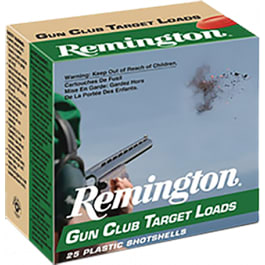 Remington GC12L7 Gun <em>Club</em> Target Load 12GA 2.75" 1-1/8oz #7.5 Shot - 250sh Case