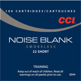 CCI 0044 Blank <em>Paper</em> Blank 22 Short - 100rd Box