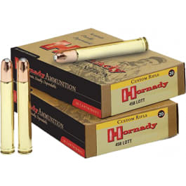 Hornady Hornady 8262 DGS 458 Lott 500 GR Dangerous Game Solid - 20rd Box