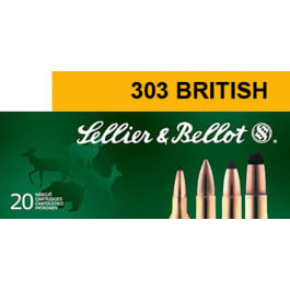 Sellier & Bellot SB303B Rifle 303 British 150 GR Soft Point - 20rd Box