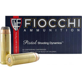 Fiocchi 44A500 Shooting Dynamics 44 Remington Magnum 240 GR Jacketed Soft Point - 50rd Box