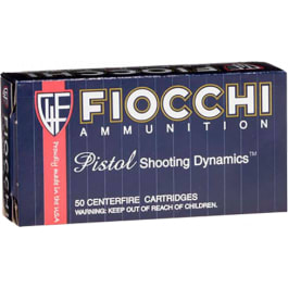 Fiocchi 357F Shooting Dynamics 357 Magnum 142 GR Full Metal Jacket Truncated Cone - 50rd Box