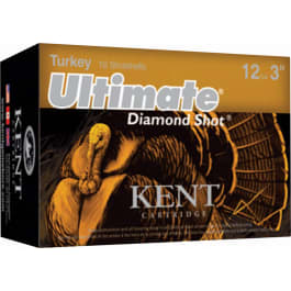 Kent Cartridge Kent Cartridge C123TK504 Ultimate Turkey Diamond Shot 12 Gauge 3" 1 3/4 oz 4 Shot - 10SH Box