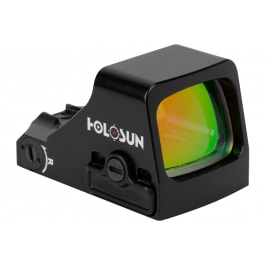 Holosun HS407KX2 HS407K X2 Black Anodized 1x 6 MOA Red Dot Reticle, Shake Awake Sensor, Unlimited Eye Relief - Includes Multi Tool