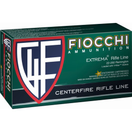 Fiocchi Ammunition Fiocchi 22250HVD Extrema 22-250 Remington 55 GR V-Max - 20rd Box