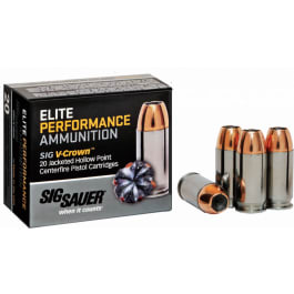 Sig Sauer E40SW120 Elite Performance 40 S&W 165 GR Jacketed Hollow Point - 20rd Box