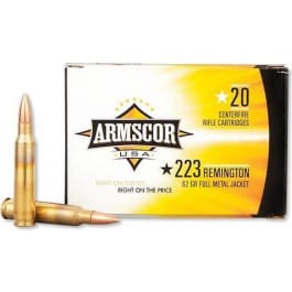 Armscor Armscor FAC2238N .223/5.56 NATO 62 GR Full Metal Jacket - 20rd Box