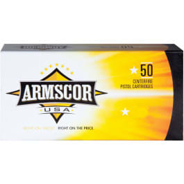 Armscor Armscor USA .45 Long Colt 255 gr Lead Round Nose 50 Rounds Brass Case FAC45LC-1N