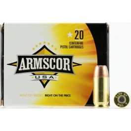 Armscor Armscor USA .45 ACP 230gr Jacketed Hollow Point 20 Round Brass Case