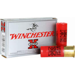 Winchester Winchester Ammo XB124 Super-X 12GA 2.75" Copper-Plated Lead 27 Pellets 4 Buck - 5SH Box