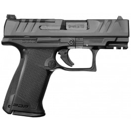 Walther PDP F-Series Semi-Automatic Optic Ready, <em>Striker</em> Fired, 9x19mm Compact Pistol, 3.5" Barrel, (2) 15 Round Magazines - Black - 2849313