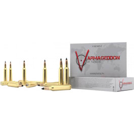 Nosler Nosler 65180 Varmageddon 22 Nosler 62 gr Flat Base Hollow Point (FBHP) - 20rd Box