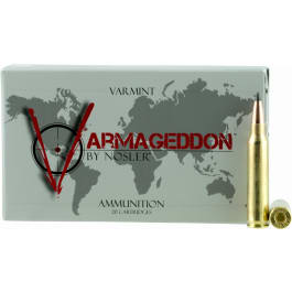 Nosler Nosler 65139 Varmageddon .223/5.56 NATO 53 GR Flat Base Tip - 20rd Box