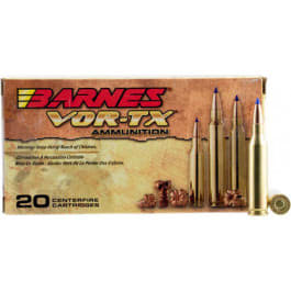 Barnes Bullets Barnes 21522 VOR-TX 243 Winchester 80 GR Tipped TSX Boat Tail - 20rd Box