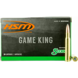 Hunting Shack Hunting Shack 300641N Game King 30-06 Springfield 180 gr Sierra GameKing Spitzer Boat-Tail - 20rd Box