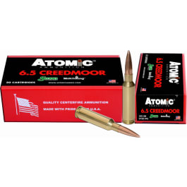 Atomic 00404 <em>Match</em> 6.5 Creedmoor 142 GR <em>Match</em> HP - 20rd Box