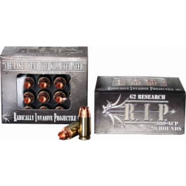 G2 Research RIP 380 ACP R.I.P 380 ACP 62 GR Hollow Point - 20rd Box