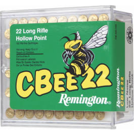 Remington Ammunition CB22L100 Cbee 22 Long Rifle Hollow Point 30 GR - 100rd Box