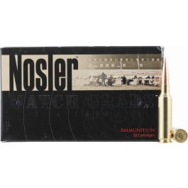 Nosler 60115 <em>Match</em> Grade RDF 6.5 Creedmoor <em>140 GR</em> Hollow Point Boat Tail - 20rd Box
