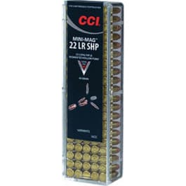Cci CCI 36CC Mini Mag 22 LR 40 GR Segmented Hollow Point 100 Bx 50 Cs