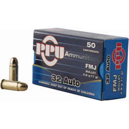 Prvi Partizan PPU PP32AF Handgun 32 ACP 71 GR Full Metal Jacket - 50rd Box