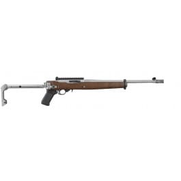 Ruger 10/22 Semi-Automatic .22 LR Rifle, 16.5" Stainless Barrel, Samson <em>Folding</em> Stock - 31185