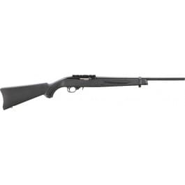 Ruger 10/<em>22</em> Carbine Semi-Automatic .<em>22</em> LR Rifle, 18.5" Barrel, 1:16 Twist, 10+1 Capacity, Black Polymer Stock, Cross Bolt Safety - 31210
