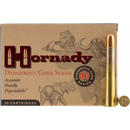 Hornady Hornady 8264 Dangerous Game 470 Nitro Express 500 gr Dangerous Game Solid - 20rd Box