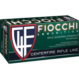Fiocchi Ammunition Fiocchi 3030C Shooting Dynamics 30-30 Winchester 170 GR FSP - 20rd Box