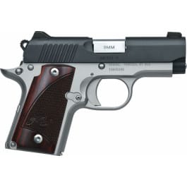 <em>Kimber</em> Micro 9 Semi-Automatic 1911 Pistol 2.75" Barrel 9mm 7rd - Two Tone Finish W/ Rosewood Grips - 3300099