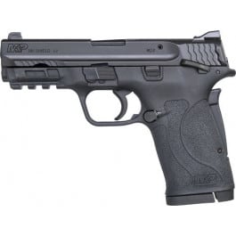 Smith & Wesson 11663 M&P 380 Shield EZ Double 3.675" 8+1 Black Polymer Grip/Frame Grip Black Armornite Stainless Steel