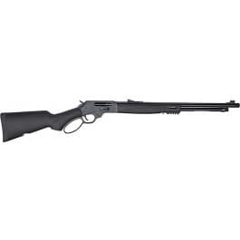 Henry H009X X Model  30-30 Win Caliber with 5+1 Capacity, 21.37" Barrel, Overall Blued Metal Finish & Black Stock (Full Size)