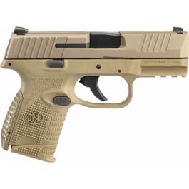 FN 66100819 509 Compact 9mm Luger 3.70" Barrel 10+1 ,  Flat Dark Earth , Mounting Rail ,    No Manual  Safety ,