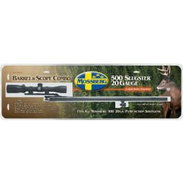 Mossberg 500 Slugster Barrel 92010 24" 20 Gauge Blued Fully-Rifled Cantilever Scope Mount Compatible
