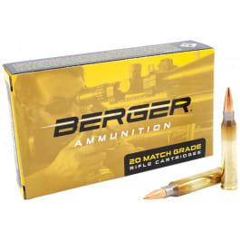 Berger Bullets Berger Bullets 23020 .223 Remington 73 GR BT TRGT - 20rd Box