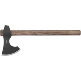 CRKT 2736 Berserker  4.65" Blade 1055 Carbon Steel Blade/Tennessee Hickory Handle 19" Long Axe w/Hammer