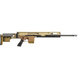 FN Herstal SCAR 20S .308/7.62x51mm Semi-Automatic Rifle, Non-Reciprocation Charging Handle, 20" Barrel, 1:10 Twist - FDE - 38-100545-2