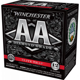 Winchester Winchester Ammo AADGHA127 AA Diamond Grade Elite Trap 12 Gauge 2.75" 1 1/8 oz 7.5 Shot - 25SH Box