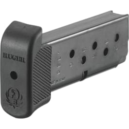 Ruger LCP Magazine 90405, Fits Ruger LCP, .380 ACP, 7-Round Capacity, Blued Steel, Grip Extension
