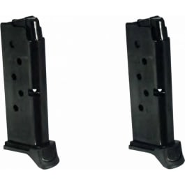 Ruger 90644 OEM Value Pack Blued Detachable 6rd for 380 ACP Ruger LCP, LCP II 2 Per Pack