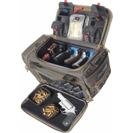 GSM Outdoors M L Range BAG W Foam Cradle FOR 4 Handguns 2 Ammo
