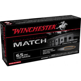 Winchester Winchester Ammo PRC Match 6.5PRC 140 GR Boat Tail Hollow Point 20/2 - 20rd Box