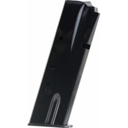 Mec-Gar MGBRHP13B OEM  Blued Detachable 13rd 9mm Luger for Browning Hi-Power, Springfield SA-35