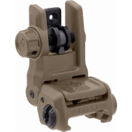 <em>Magpul</em> MAG1167-FDE MBUS <em>3</em> Rear Sight Flip Up Flat Dark Earth for AR-15, AR-10, M4, M16