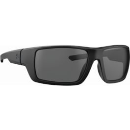 <em>M</em>agpul <em>M</em>AG1130-0-001-1100 <em>Apex</em> Eyewear Anti-Reflective Gray Lens with Black Wraparound Frame & Rubber Nose Piece for Adults