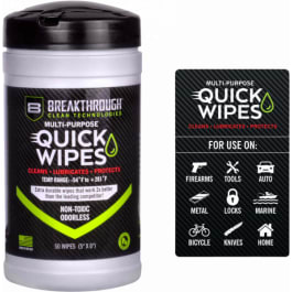 Brkthru BT-CLP-QW-50 Synthetic CLP Quick <em>Wipes</em>