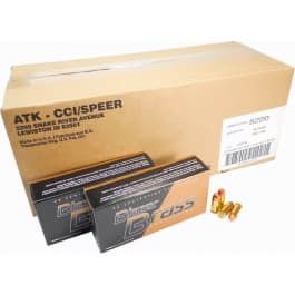 CCI CCI Blazer Brass 40 S&W 180 GR FMJ Ammo 5220 - 1000 Round Case